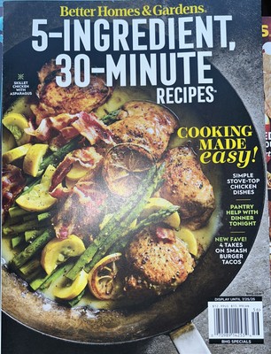 Better Homes & Gardens 5 Ingredient, 30-Minute Recipes-image