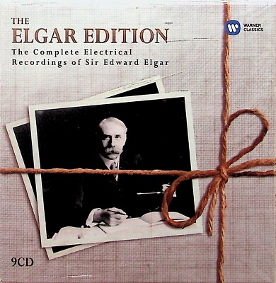 ELGAR EDITION- The Complete Electrical Recordings 9-CD NEW Symphonies/Violin Cto-image