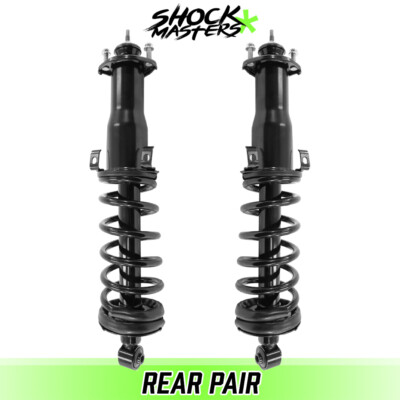 Rear Pair Complete Struts Spring Assemblies for 1998-2000 Lexus GS400-image
