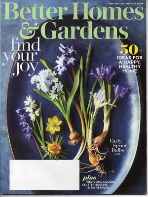 2021 :: Better Homes & Gardens :: February :: Find Your Joy-image