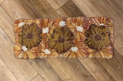 Thanksgiving Beautiful Beaded/Embroidered Table Runner from Pier 1. 15'x35'-image