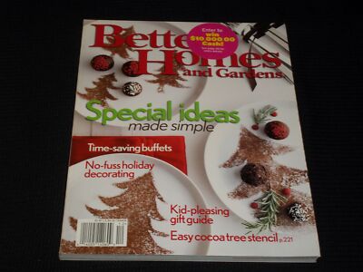 2005 DECEMBER BETTER HOMES & GARDENS MAGAZINE - SPECIAL IDEAS COVER - E 4674-image