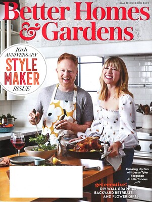 Better Homes and Gardens May 2021 Single Issue Magazine-image