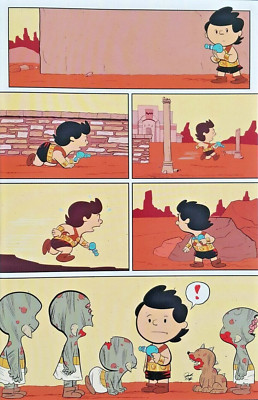 DIENAMITE Vol. 1 #5 Jacob Edgar 1:20 Peanuts Homage FOC Variant Cover Dynamite-image