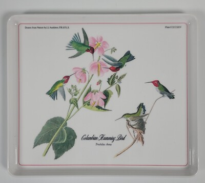 Design Imports Melamine Tray ~ Columbian Humming Bird ~ Made in Italy ~ 12