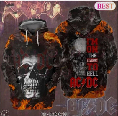 ACDC Rock Band 3D All Over Print Hoodie-image