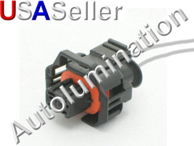 Bosch Fuel Injector GM Cadillac Chevy Oil Level Sensor 2 Pin Connector-image