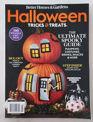 Better Homes & Gardens  HALLOWEEN 160 Wickedly Easy IDEAS Magazine  SPOOKY GUIDE-image
