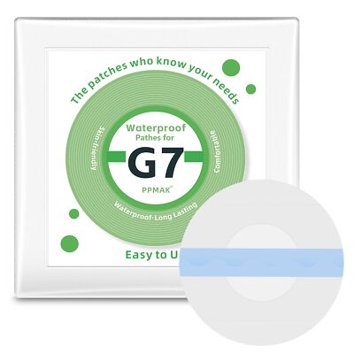 -G7 Over Patches Waterproof-52 PCS Adhesive Patches for G7 -Clear CGM Tape an...-image