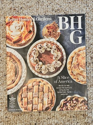 Better Homes And Gardens Magazine November 2023 A Slice of America HOLIDAY PIES-image