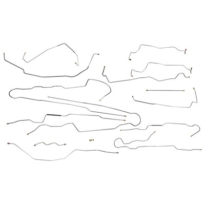 Brake Line Kit Complete All Beds and Cabs ABS 2wd and 4wd 1999-03 F250 F350 SS-image