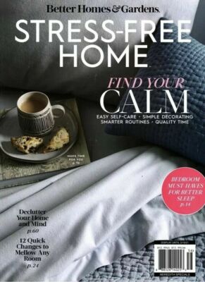 STRESS-FREE HOME, FIND YOUR CALM Better Homes & Gardens Magazine Special 2023-image