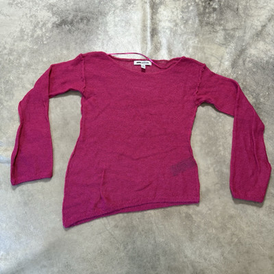 Urban Outfitters Sweater Womens Size Medium Pink Cozy Cropped Lightweight-image