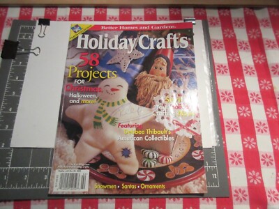 2000 HOLIDAY CRAFT MAGAZINE-BETTER HOMES & GARDEN-58 PROJ.++ XMAS+94PGS~VG-FS-image