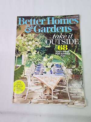 Better Homes and Gardens Magazine June 2017 Take It Outside-image