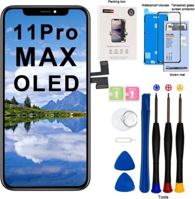 For iPhone 11 Pro Max Premium OLED Display Touch Screen Digitizer Replacement-image