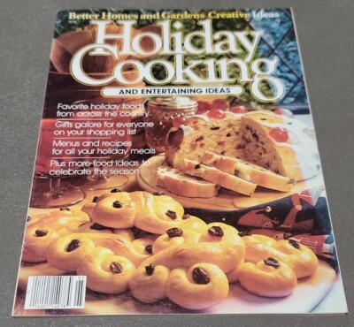 Better Homes & Gardens Holiday Cooking & Entertaining Ideas 1979 Vintage-image