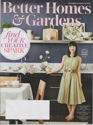 Better Homes & Gardens September 2019 Find Your Creative Spark (Magazine: Hom-image