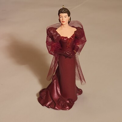 Vtg 1997 Scarlett Gone with the Wind Hallmark Keepsake Christmas Season Ornament-image
