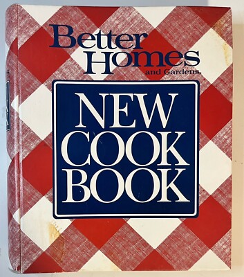Better Homes & Gardens New Cook Book 1989 4th Printing Vintage Cookbook-image