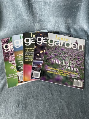 5 Issues Home Garden Magazines, A Better Homes and Garden Publication 1995-1996-image