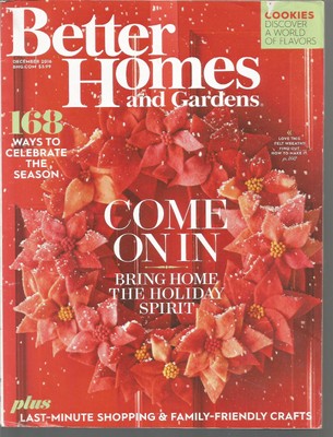 Better Homes and Gardens December 2016 Last-Minute Shopping Family-Friendly Craf-image