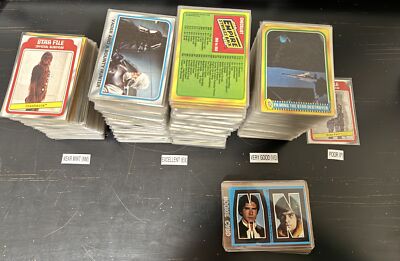 1980 Topps Star Wars Cards 201-352 (P-NM) - You Pick - Complete Your Set-image