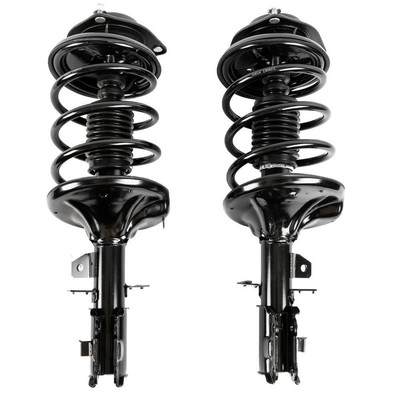 Set of 2  Front Pair Complete Struts & Coil Spring Set For Kia Spectra 2004-2009-image