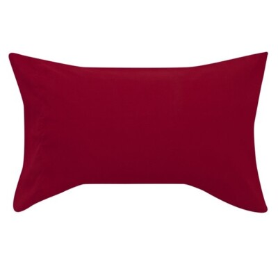 Mainstays Soft Microfiber Pillowcases Standard Queen Set of 2 Red Sedona-image