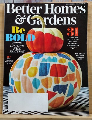 Better Homes and Gardens OCT 2020 - 31 Ways to Put A New Spin On Seasonal Favori-image