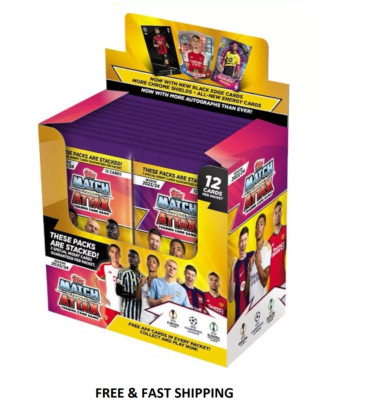Topps Match Attax 23/24 Complete Box (24 Packs / 288 Cards)-image