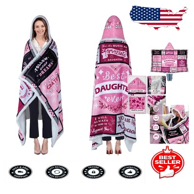 Versatile Portable Hoodie for Daughters - Christmas & Birthday Must-Have!-image