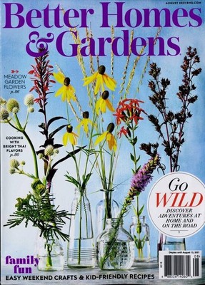 Better Homes & Gardens Magazine. august 2021-s/r-image