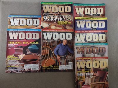 9 Wood Magazine Better Homes and Gardens 1998 Issues #103-#112 Missing #106-image