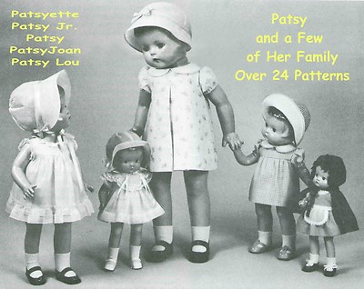 For Patsy & Family Dolls -   Over 24 Patterns Booklet-image