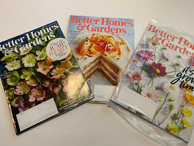   Better Homes & Gardens Magazine Jan, March & May2022 -image