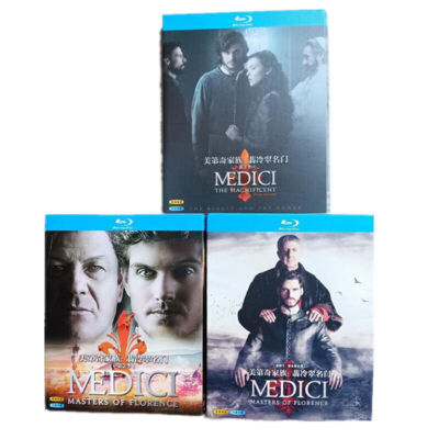 Medici: Masters of Florence 1-3 lan-ray Complete TV Series New Box Set 6 Disc-image