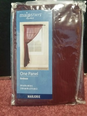 Mainstays One Panel Bordeaux 59x84-image