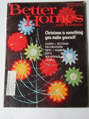 Better Homes and Gardens Magazine December 1973 Christmas Toys Recipes Plants-image