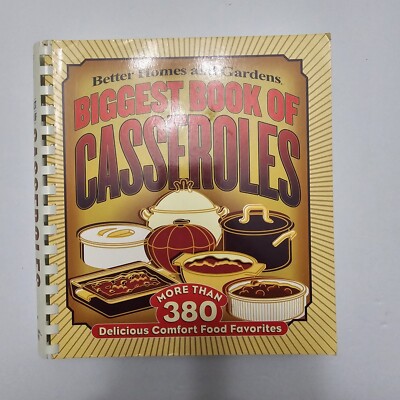 Better Homes & Gardens: Biggest Book of Casseroles (2005) Recipes Potluck-image