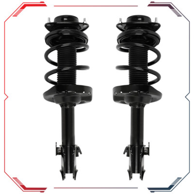 Pair Front Complete Struts w/Spring Assembly For 2014 2015 2016 Subaru Forester-image