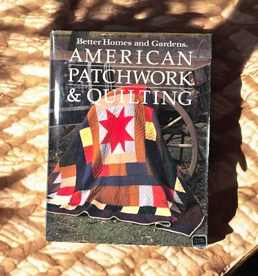 Vintage 1985 American Patchwork & Quilting Book Better Homes & Gardens-image