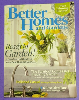 Better Homes and Gardens Magazine (March 2009) Volume 87 Issue #3-image
