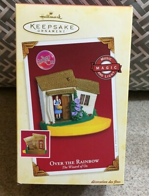 Hallmark Keepsake Ornament Wizard of Oz Over The Rainbow MAGIC -image