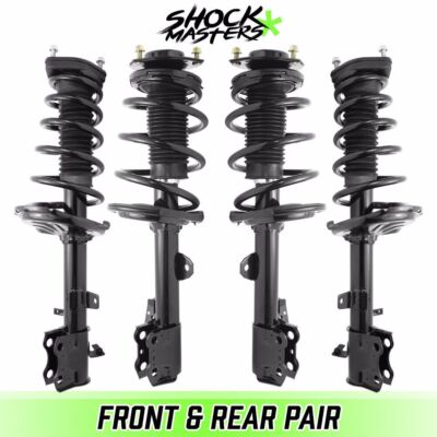 Front Rear Complete Struts Coil Springs for 2009-2012 Toyota Venza AWD-image