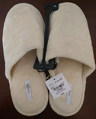 East 5th Women's Slip On Beige Slip On Slippers XL 11-12-image