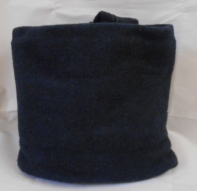 NAVY HEATHER BLUE FLEECE THROW BLANKET SWEATSHIRT BLANKET 50 x 60-image