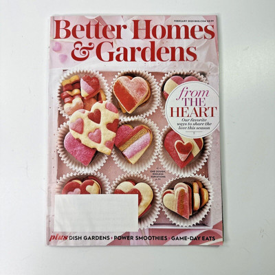 Better Homes & Gardens Magazine February 2020 From Heart Issue Food Lifestyle-image