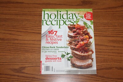 Better Homes Gardens Holiday Recipes 2010 Magazine Cookbook-image