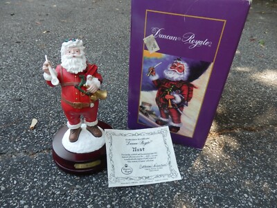 Vintage Duncan Royale NAST History Of Santa 11